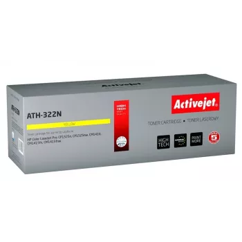 Toner cartridge ActiveJet ATH-322N replacement for HP 128A CE322A, yellow, 1300 pages, 1 pc