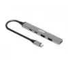 USB Hub Port Designs 900163 Type-C 5000 Mbit/s Silver