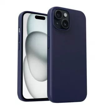 Protective phone case Aukey PC-GJ10B for iPhone 15 Plus, storm blue, slim edge and back protection