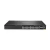HPE Aruba 6300M - Switch - L3 - managed - 24 x 10/100/1000 + 4 x 1 Gigabit / 10 Gigabit / 25 Gigabit / 50 Gigabit SFP56 (Uplink / Stacking) - Front and Seite to Hinterseite - an Ra