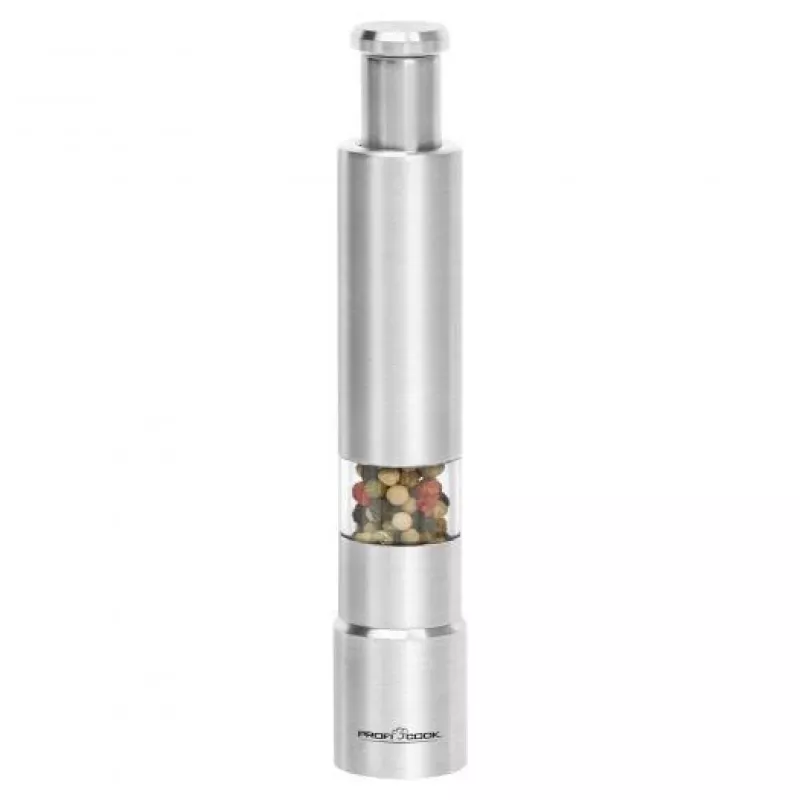 ProfiCook PC-PSM 1160 Salt & pepper grinder set Stainless steel, Transparent