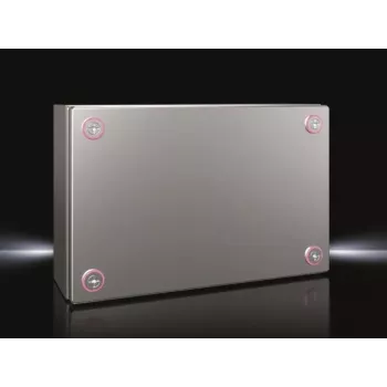 Electrical enclosure Rittal 1566.000, stainless steel, IP66, 300×200×120 mm