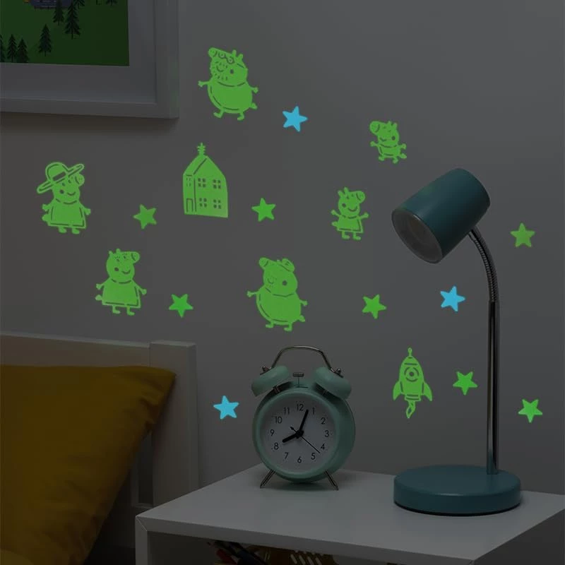 Wall Decal Hasbro Peppa Pig PP13870PP Glow in the Dark Stars