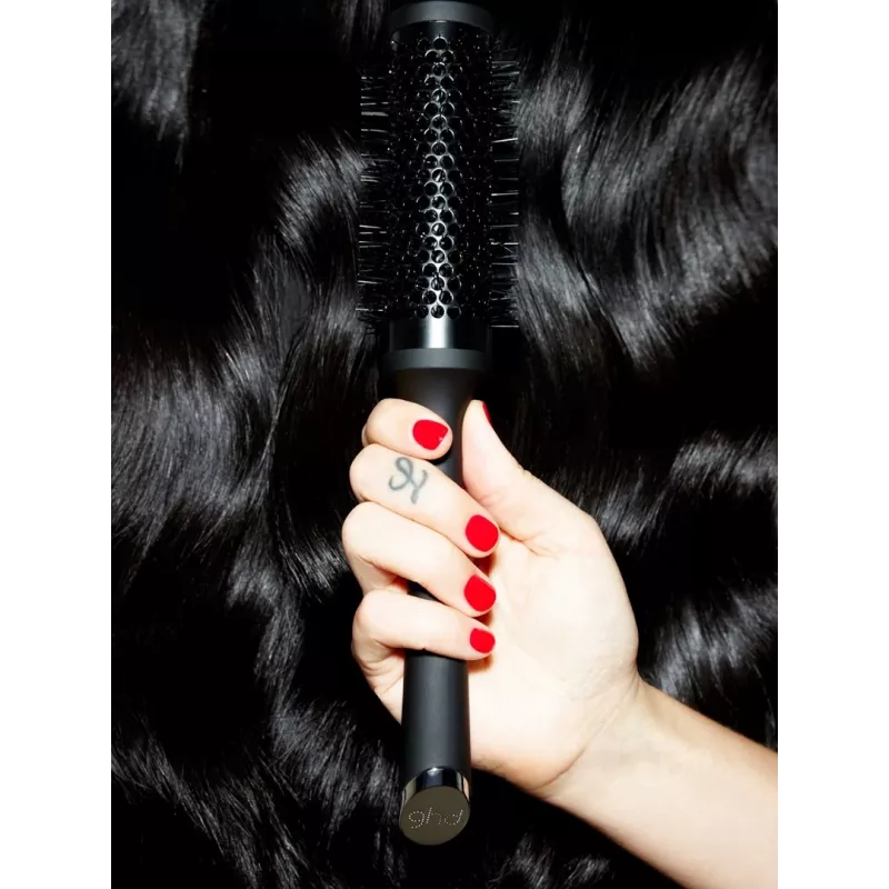 GHD Round Hair Brush Black