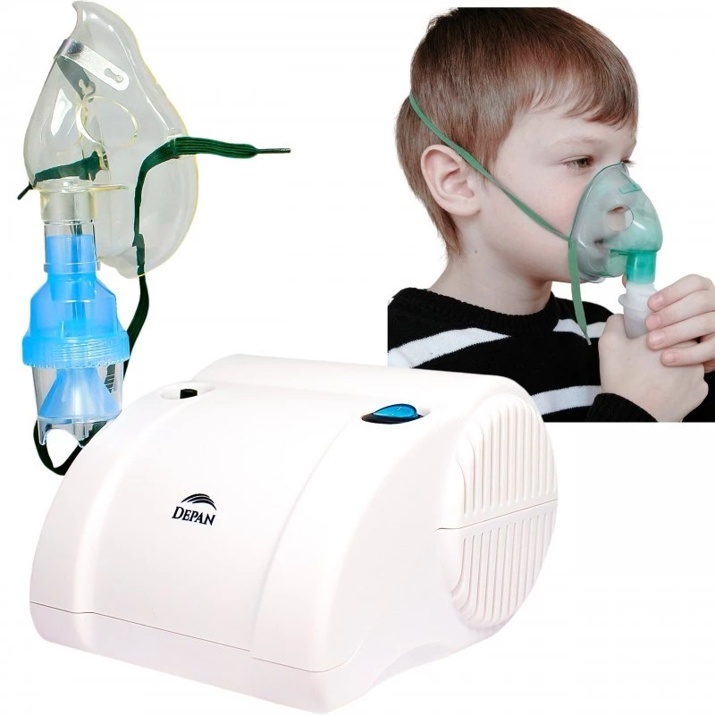 Inhaler HELBO silent piston with two masks