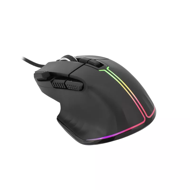 Mouse White Shark MARROK Black USB Type-A