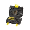 Hand tool set STANLEY STA88546 — 50-piece general-purpose drill bit and workshop kit with case, suitable for wood