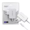 Power adapter QOLTEC 51039 65W AC-to-DC 220–240V 20.3V/3.25A Type C white, 1.7 m cable