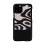 Smartphone case man and wood for iPhone 11 Pro — leopard black protective cover