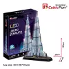 CubicFun L133H 3D puzzle Burj Khalifa (Light), 136 pieces, LED illuminated