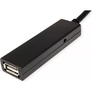 Value 12.99.1113 USB Cable 15 m USB 2.0 USB C USB A Black (12.99.1113)