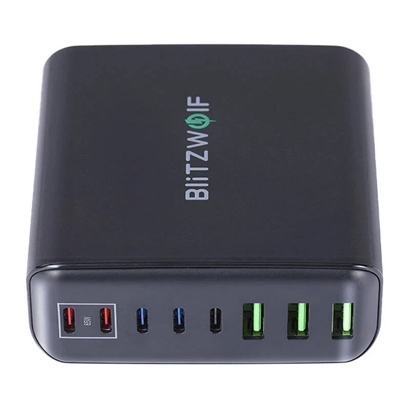 Wall charger Blitzwolf BW-S26 250W (black)