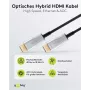Goobay 65573 HDMI-Cable 100 m HDMI Type A (Standard) Black - Silver (65573)