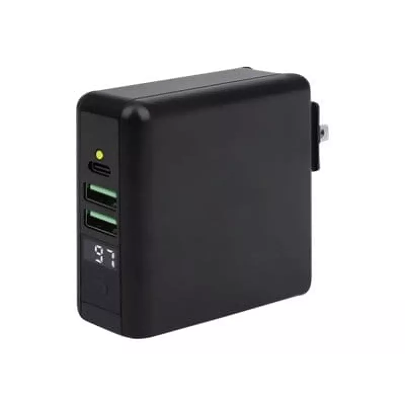 Travel Wall Charger and Powerbank Manhattan 4-in-1