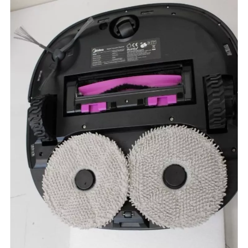 SALE OUT. Midea V15 Robot Vacuum Cleaner | SALE OUT. Midea Robot Vacuum Cleaner | V15 | Wet&Dry | 5200 mAh | Dust capacity 3 L | 16200 Pa | Black | USED, DIRTY, SCRATCHED