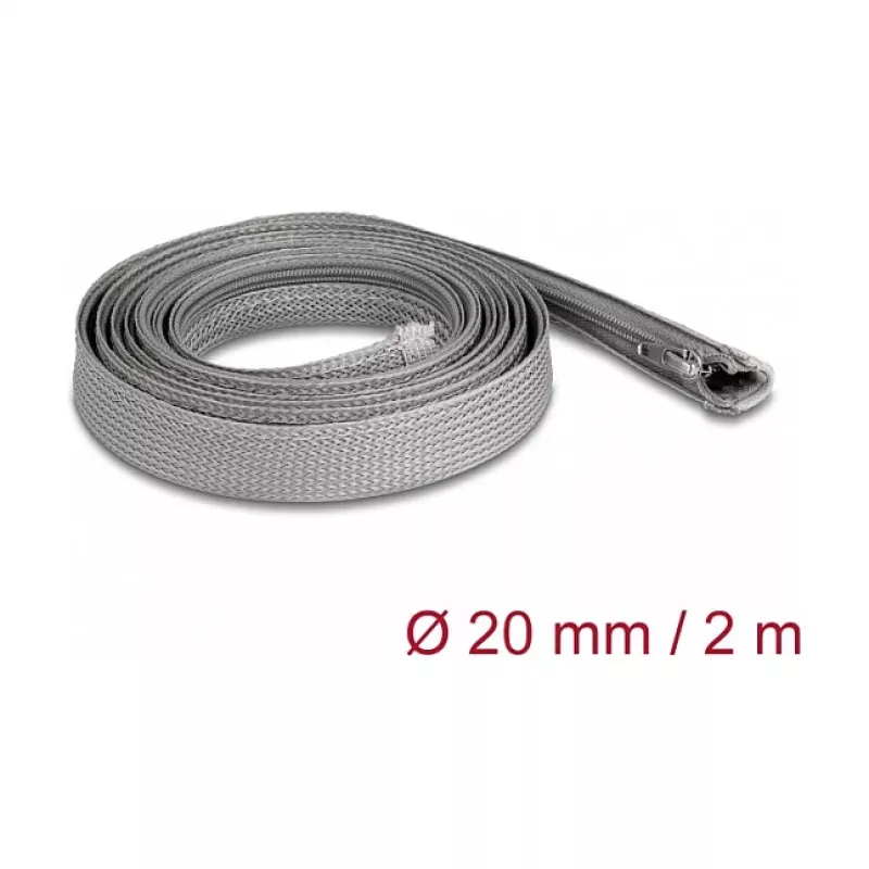 Cable Sleeve DeLOCK 20830 Grey 1.5 cm
