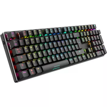 SKILLER SGK36W, Gaming Keyboard black, DE-Layout, Huano Red