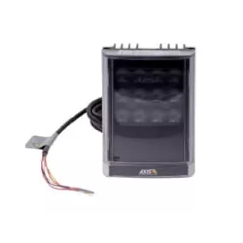 AXIS T90D20 - Infrared Illuminator - Ceiling mountable, post mountable, wall mountable - 12-24 V - Indoor Area, Outdoor Area - 18 Watt - Black (01210-001)