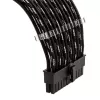 Extension Cable Set PHANTEKS PH-CB-CMBO_SSV 500mm Black/Silver – cable extensions for PC components