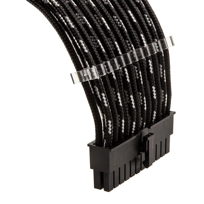Extension Cable Set PHANTEKS PH-CB-CMBO_SSV 500mm Black/Silver – cable extensions for PC components