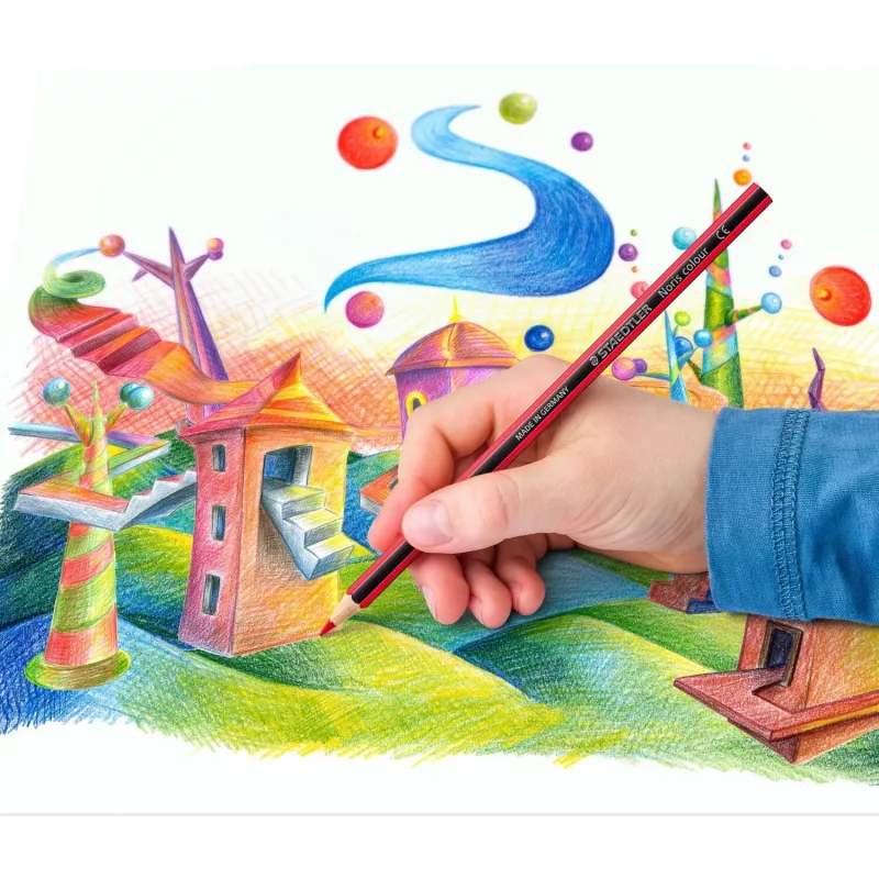 Colored Pencils Staedtler Noris colour 185 Multicolour 24 pcs