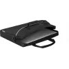 Laptop bag DEFENDER Lite 39.6 cm (15.6 inch) Black/Grey, polyester, zipper, handle, removable shoulder strap