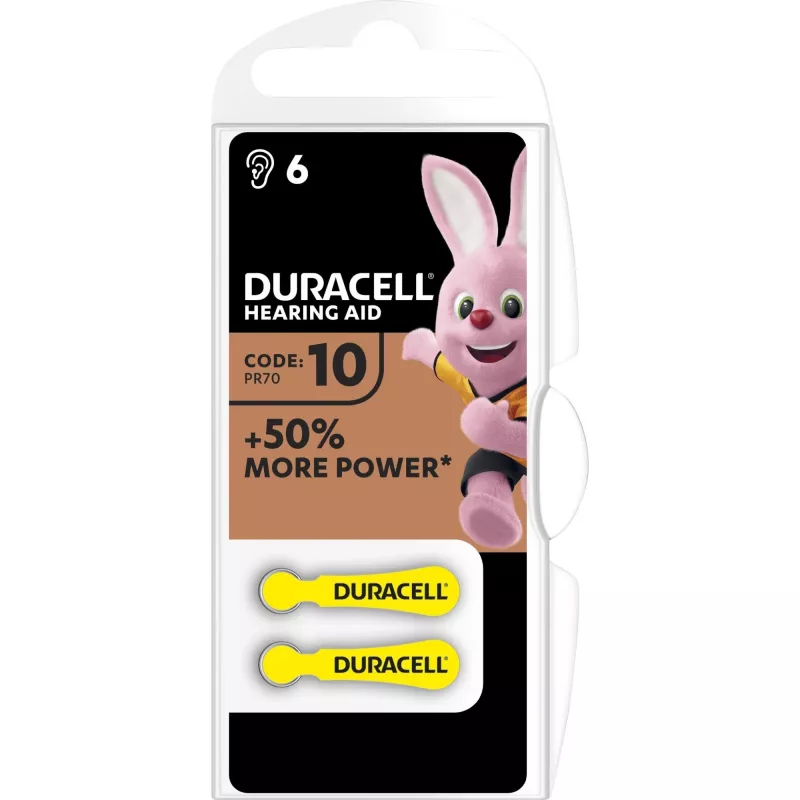 Single-use battery Duracell DA10