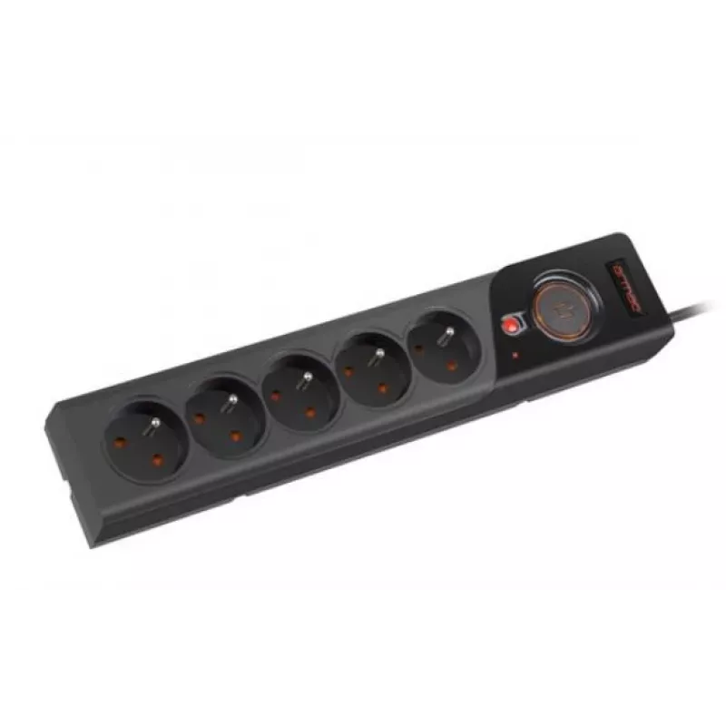 Power Strip Armac Z5 Black 5 AC outlets 250 V 5 m