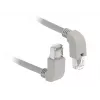 Networking Cable DeLOCK 85861 RJ-45 Cat6 0.5m Grey