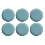 Dinner plates Rose&Tulipani Concerto Fuse Azzurro set of 6, 27 cm