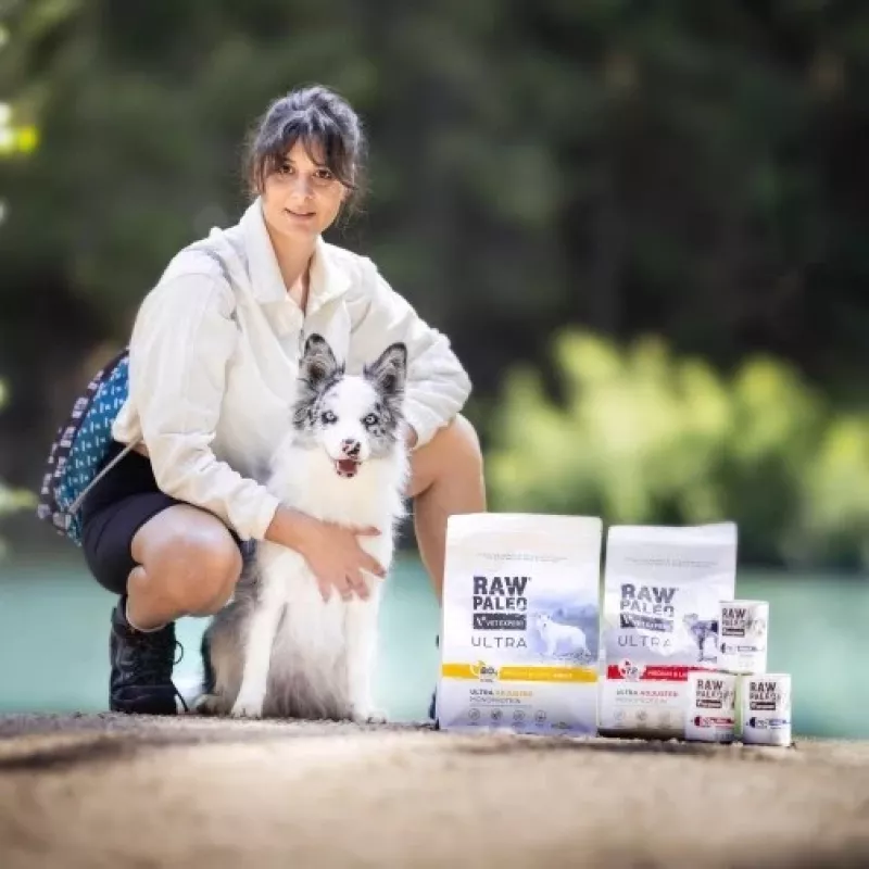 RAW PALEO Adult Monoprotein Duck - wet dog food - 800 g