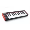 AKAI LPK25 MKII 25-key USB-powered mini MIDI keyboard — octave shift, arpeggiator, 6 buttons, red