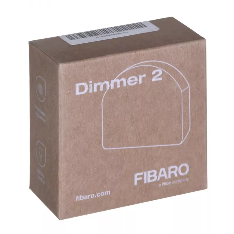Fibaro Dimmer 2 FGD-212 Z-Wave dimming module, black