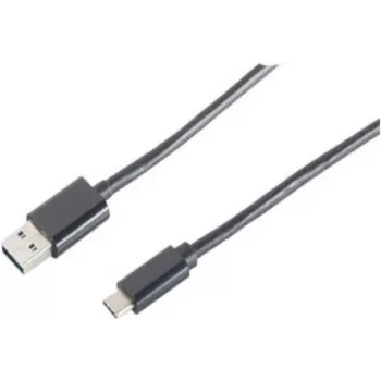 USB cable ShiverPeaks BS14-10005 1m USB A USB C Black