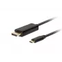 USB-c-zu-displayport-adapter Lanberg Ca-cmdp-10cu-0018-bk Black 1,8 M