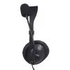 Wired binaural gaming headset IBOX W1MV — circumaural, 3.5 mm, 2 m cable, boom microphone
