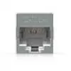 Inline RJ45 Coupler UBIQUITI UACC-RJ45-COUPLER-C6A Compact — RJ45 Cat6A inline coupling