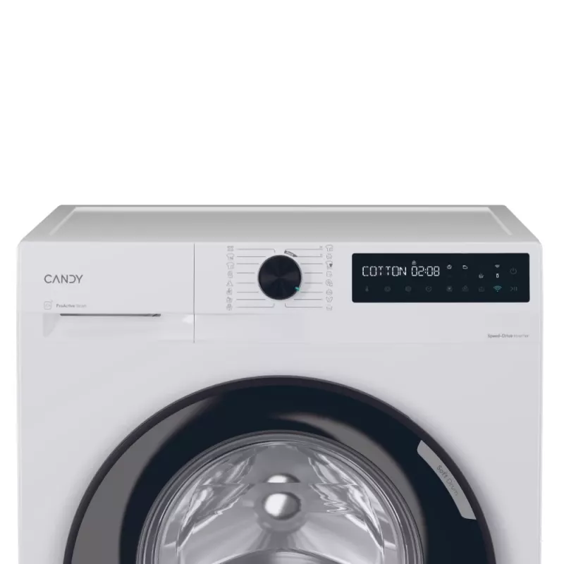 CANDY Washing machine BR 49B8-S, 9kg, 1400 rpm, Energy class A, White