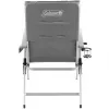 padded reclining chair, 5 positions 2000038333, camping chair Grey/Silver