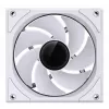 120mm case fan Jonsbo ZK-120W Reverse ARGB White, 120mm PWM, sleeved cable