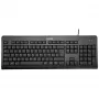 Keyboard Wortmann AG TERRA 1500 — Full-size USB QWERTZ, French layout, Black, mouse included