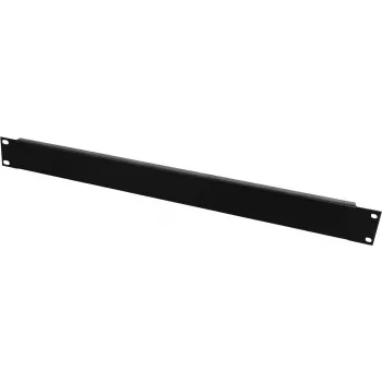 Rack front panel Omnitronic Z-19U Steel Black 1U