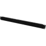 Rack front panel Omnitronic Z-19U Steel Black 1U