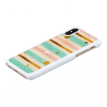 Smartphone case iKins for iPhone XS / iPhone XS Max — pop mint black