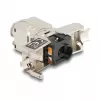 Network Cable Connector DeLOCK 88198 LSA to LSA Cat.6A STP 31.6mm Stainless Steel