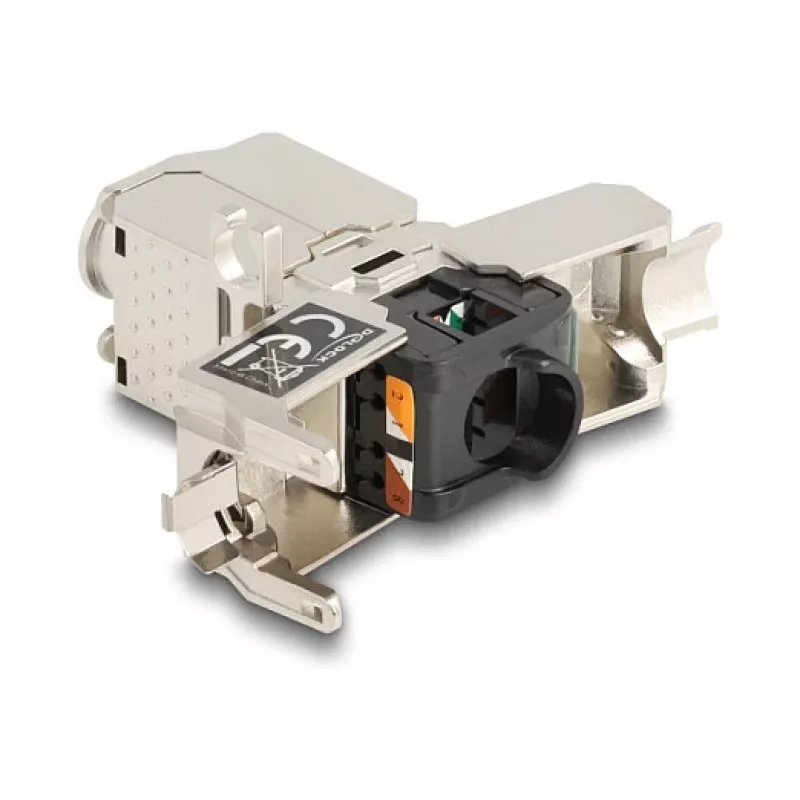 Network Cable Connector DeLOCK 88198 LSA to LSA Cat.6A STP 31.6mm Stainless Steel