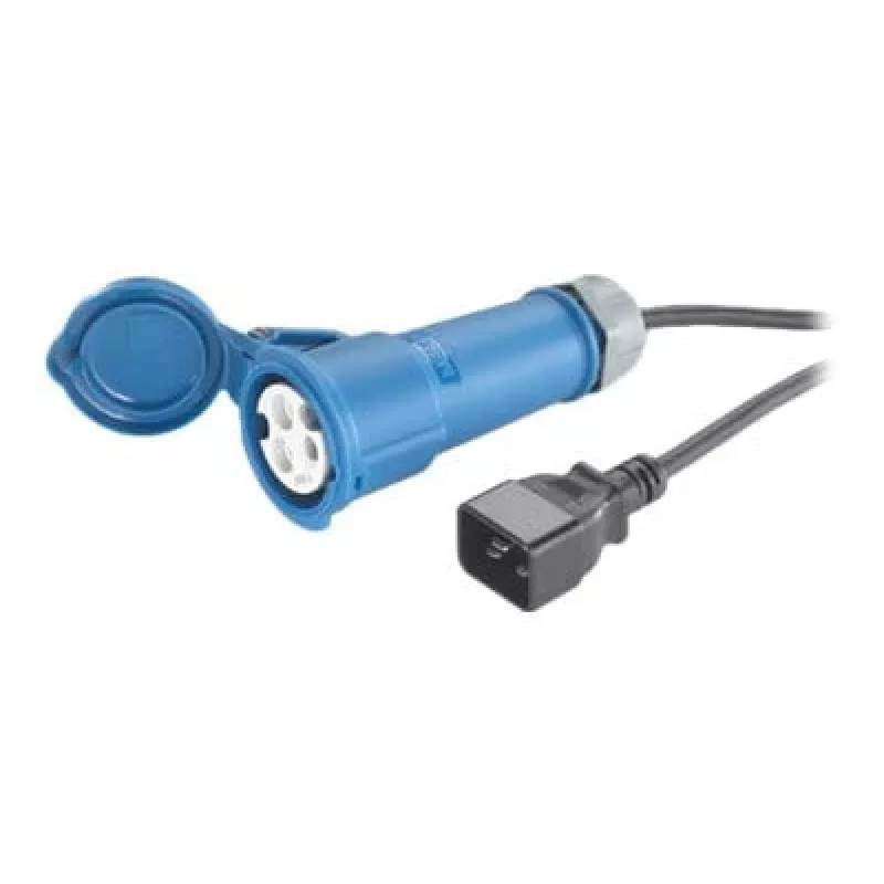 APC Power Cord, C20 to IEC309 (16A), 2.5m, 2.5 m, 230 V, 16 A