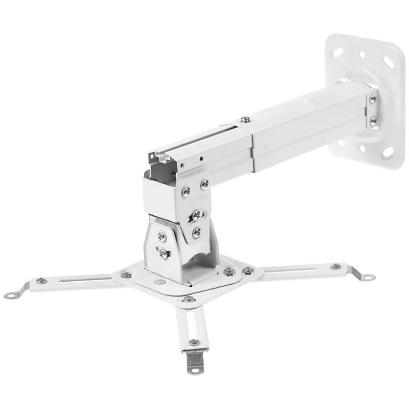 Ceiling/wall projector mount ONKRON K3A — white, max load 10 kg, 130×390×102 mm