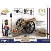 French Artilleryman with Cannon Building Blocks Set, 97 Pieces