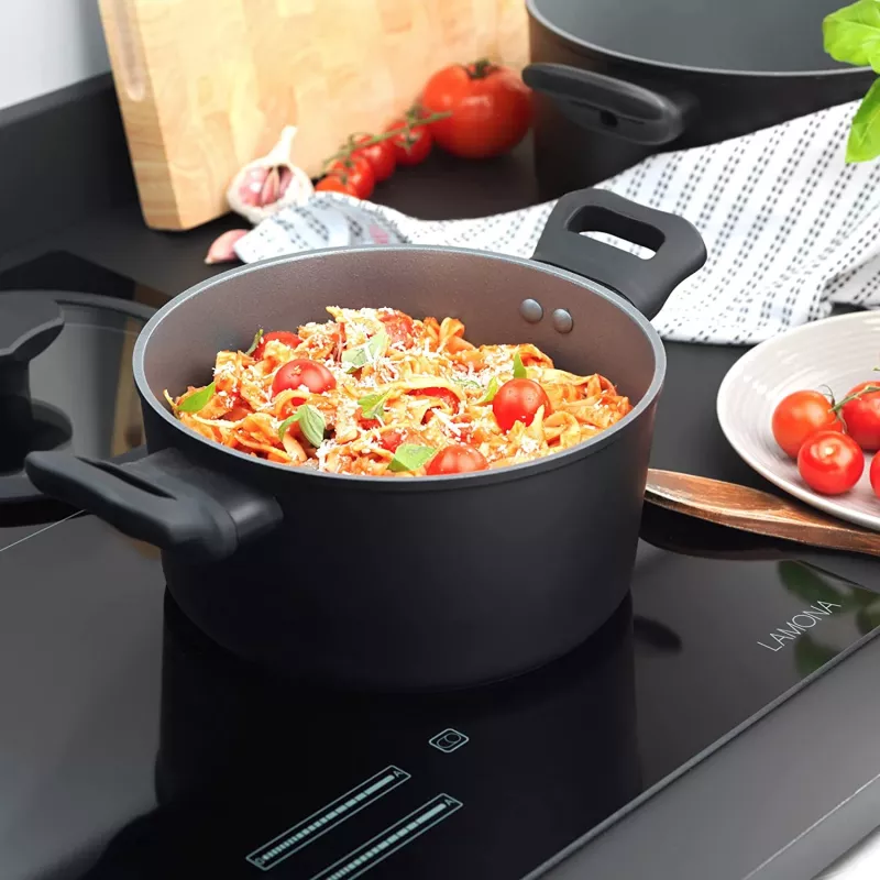 Stockpot Russell Hobbs RH01863EU7 20 cm Crystaltech cookware stainless steel glass lid
